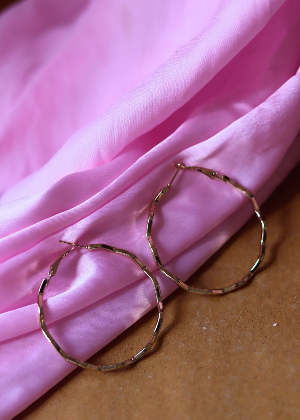 Waterproof Twisted Hoops