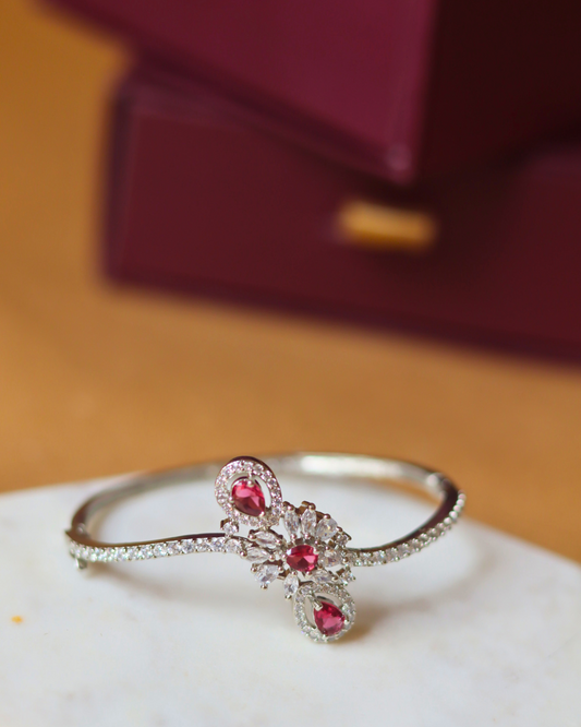 Ruby Elegance Bracelet