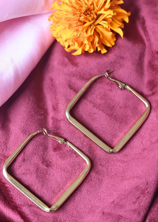 Square Hoops made with premium quality material