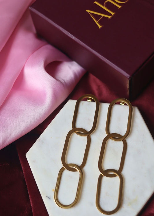 Cascade Danglers handmade in India