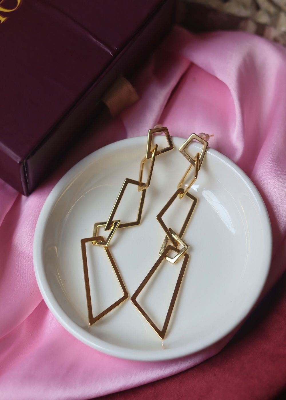 waterproof Zina Statement Earrings