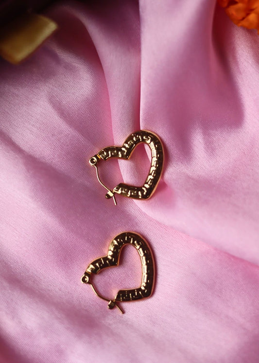 Heartbeat Earrings made with premium quality material
