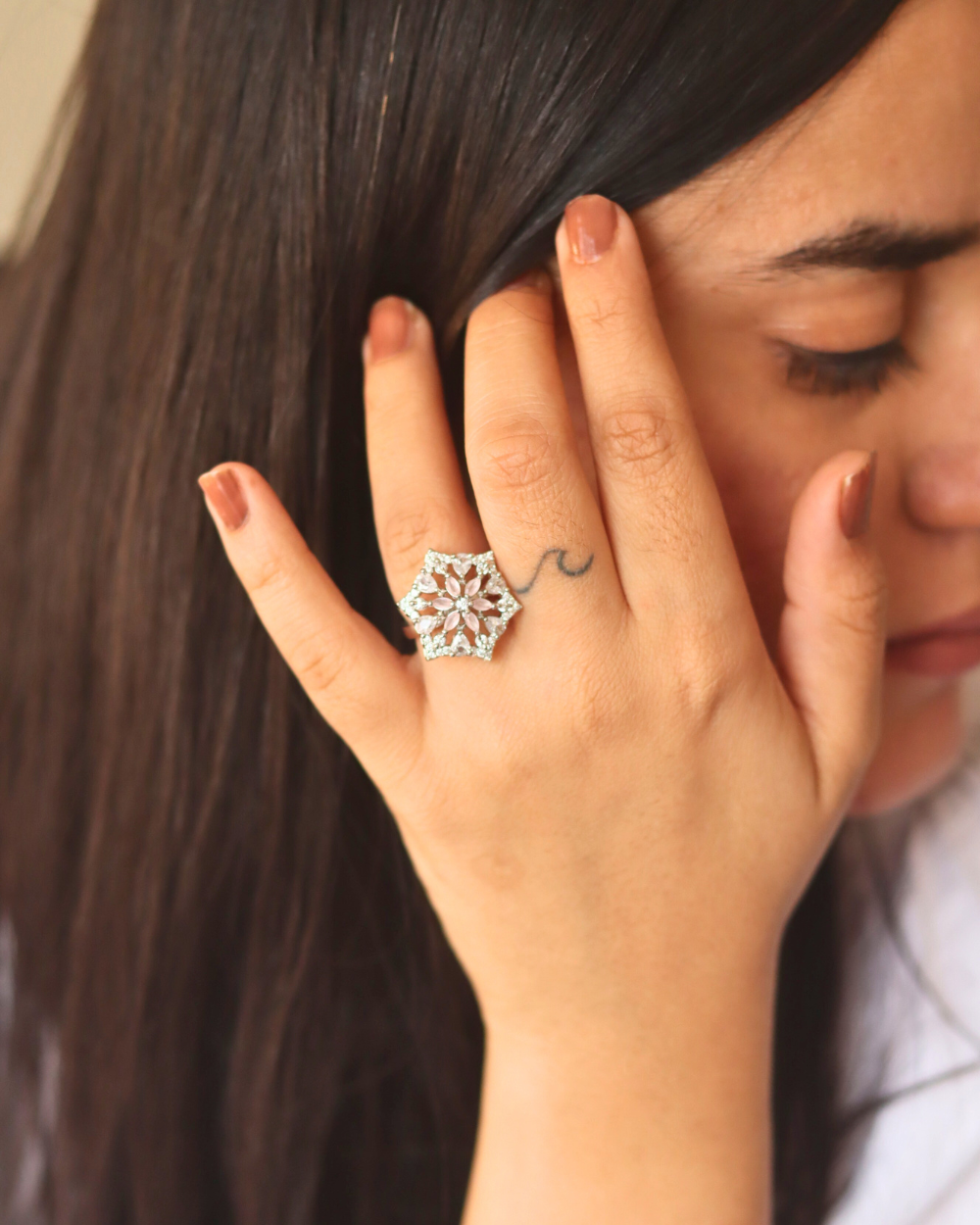 Pink Radiance Ring