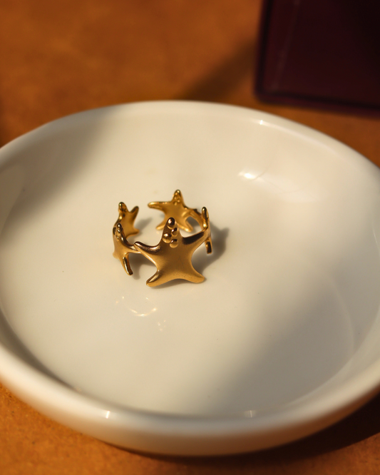 Star Adjustable Ring
