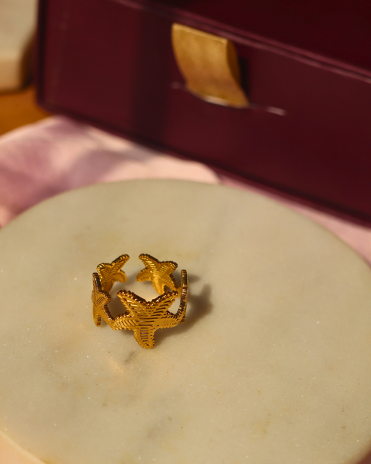 StarFish Adjustable Ring