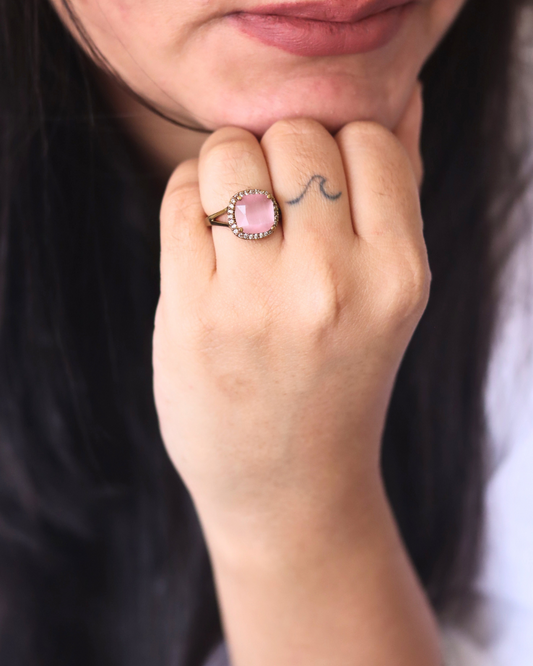 Pink Dusk Ring