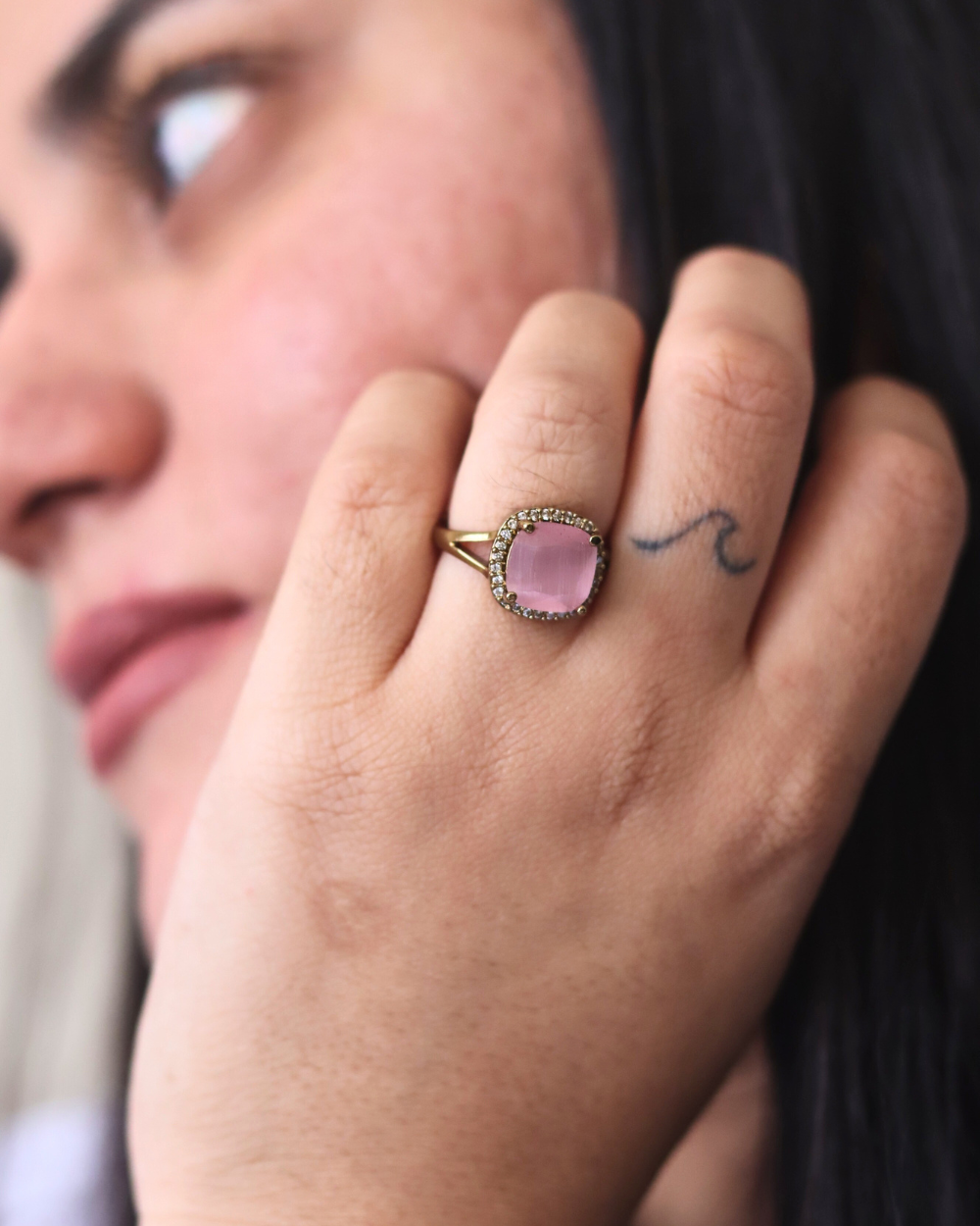 Pink Dusk Ring
