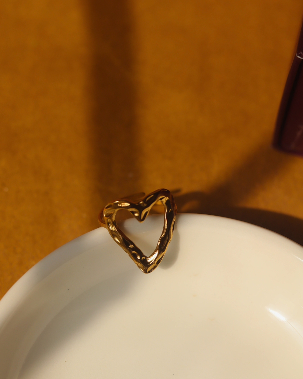 Heartbeat Adjustable Ring
