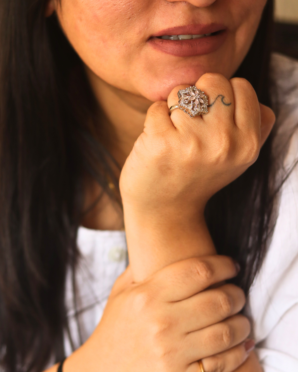 Pink Radiance Ring