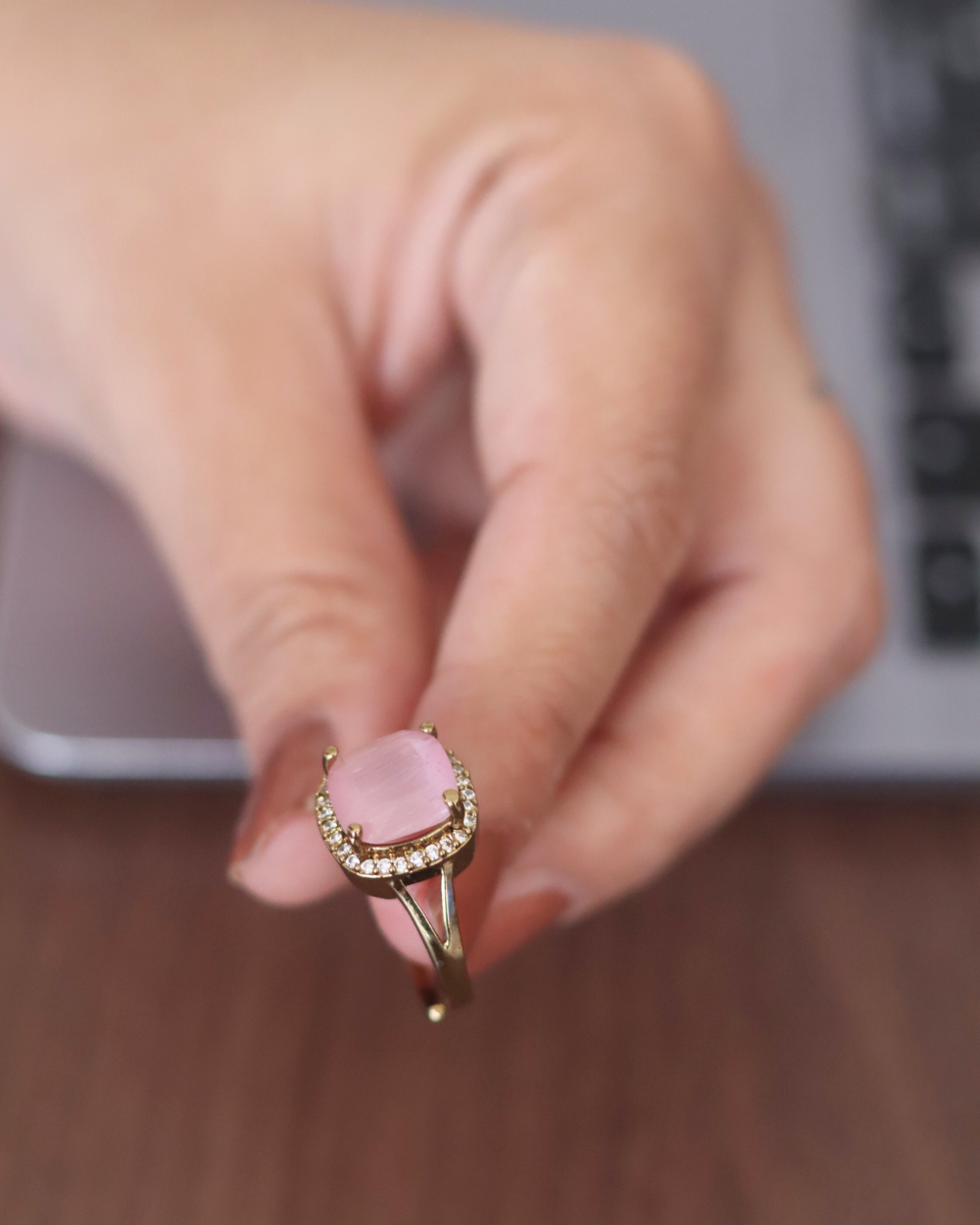 Pink Dusk Ring