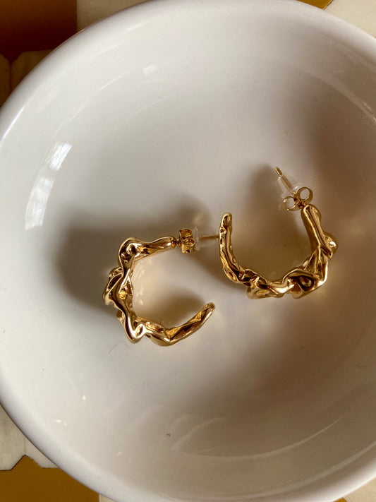 Crinky Crumble Earrings