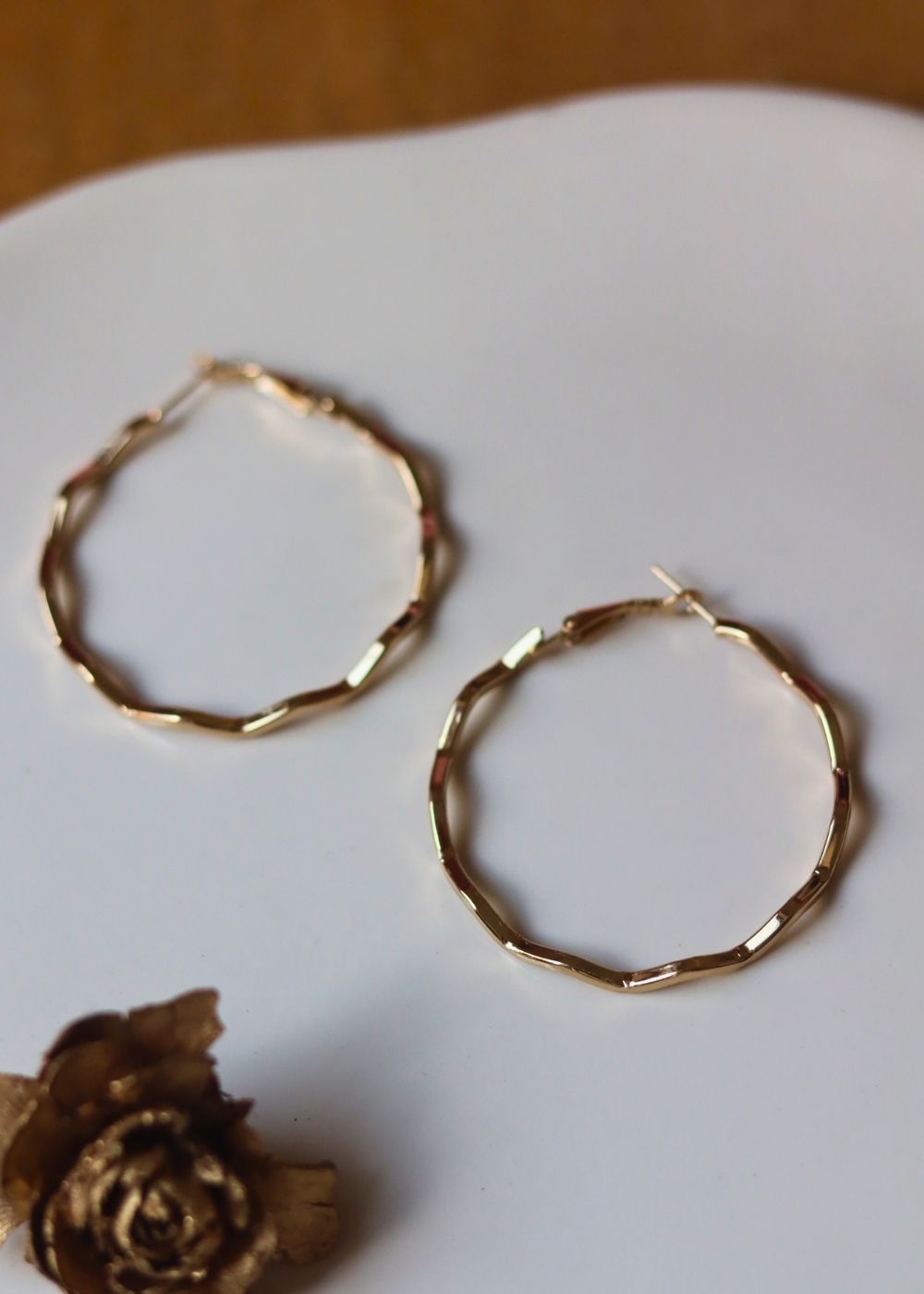 Twisted Hoops handmade with premium quality material