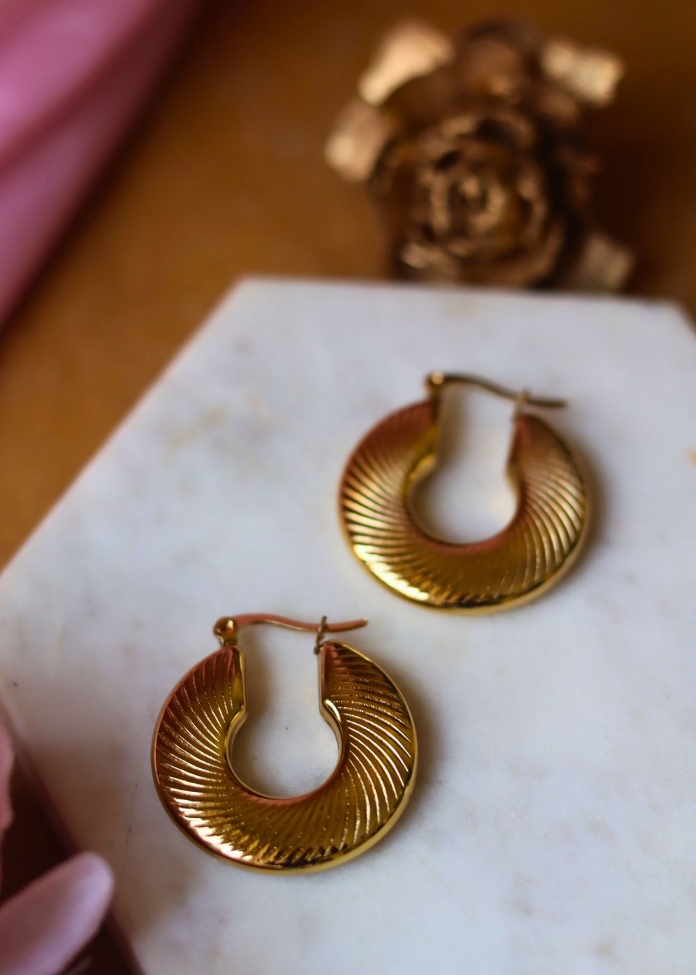 Waterproof Textured Hoops