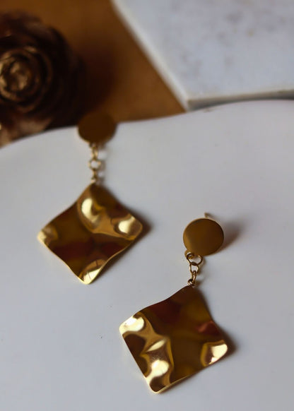 Mia Drop Earrings handmade with premium quality material