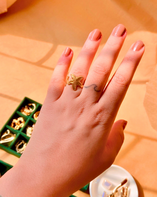 StarFish Adjustable Ring