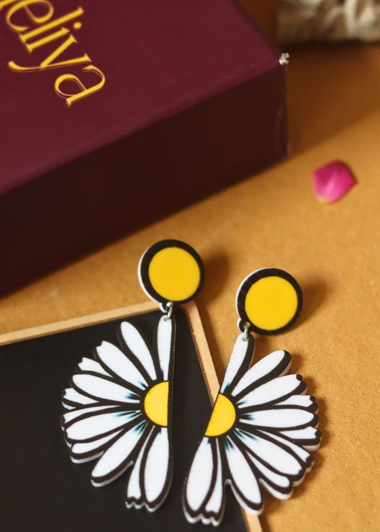 Handmade Daisy Earrings