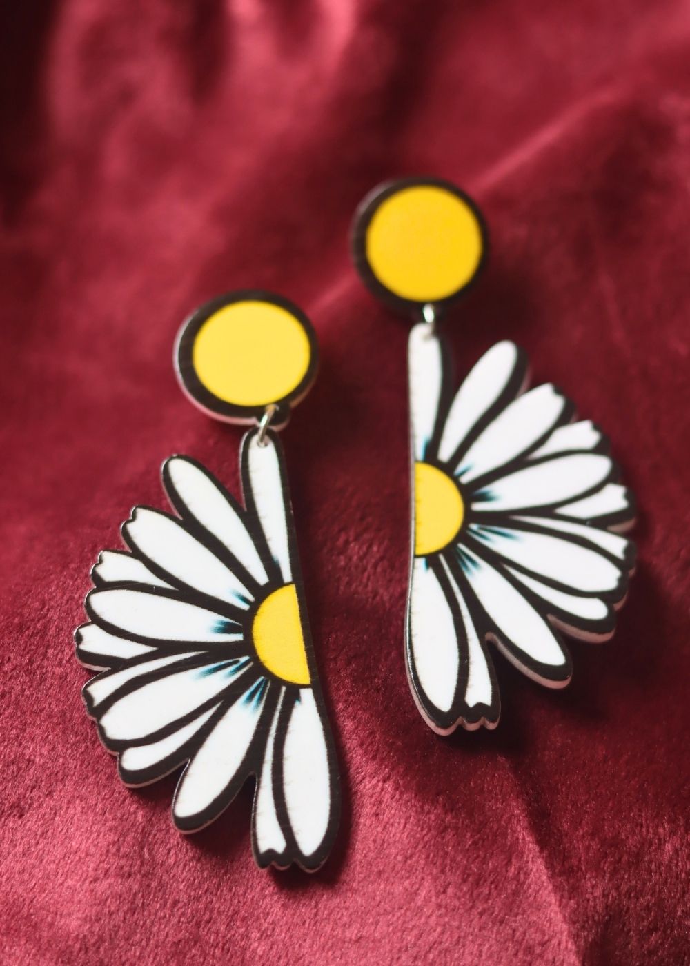 Daisy Earrings handmade in india