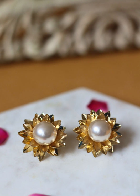 Handmade Floral Shine Earring