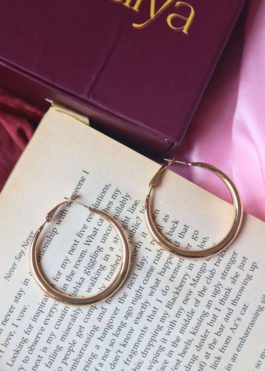 handmade Basic Everyday Hoops