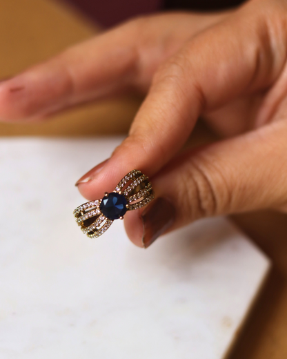 Azure Band Ring