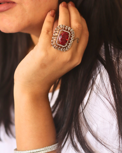 Ruby Aurora Ring