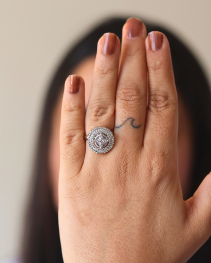 Timeless Halo Ring