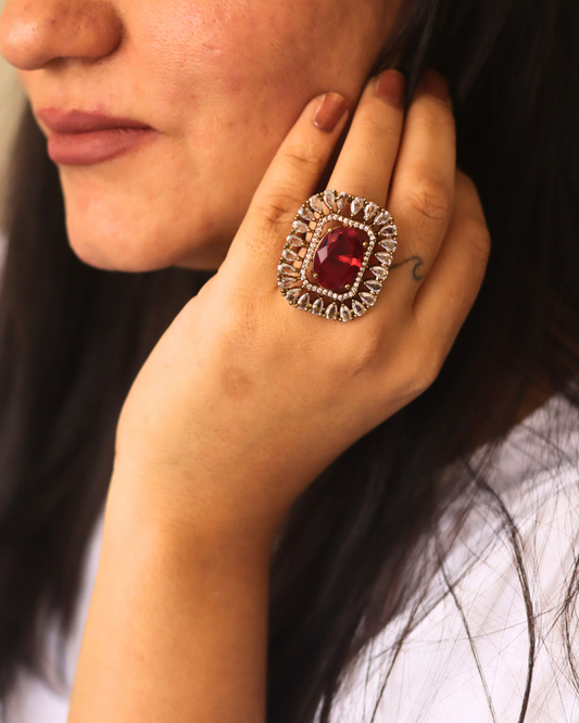 Ruby Aurora Ring