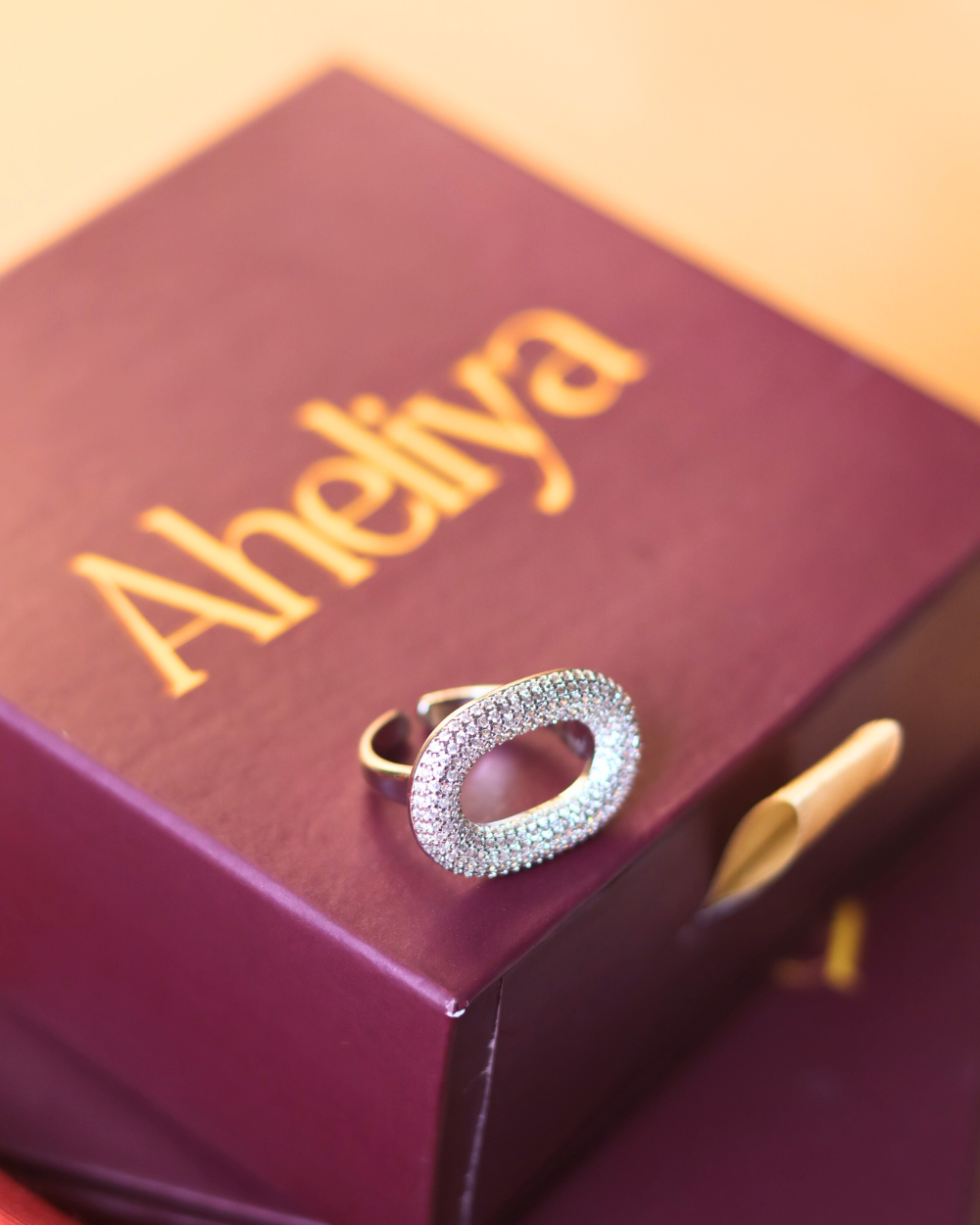Serene Oval Ring - Silver