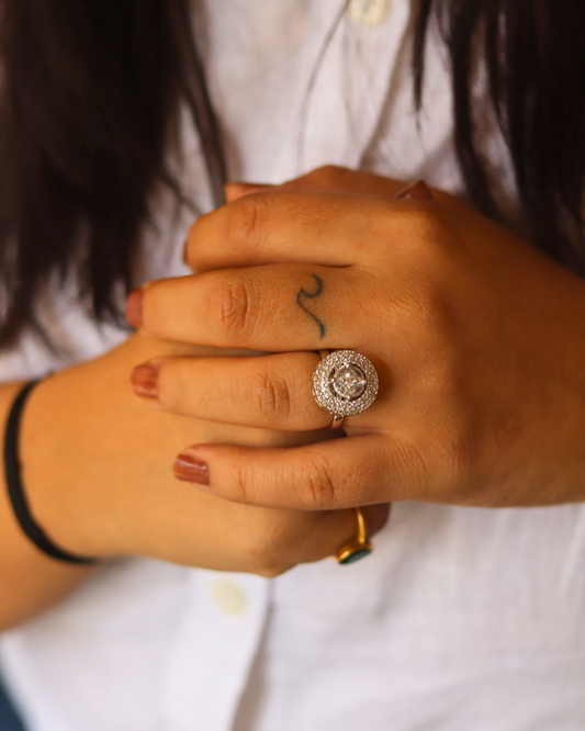Timeless Halo Ring
