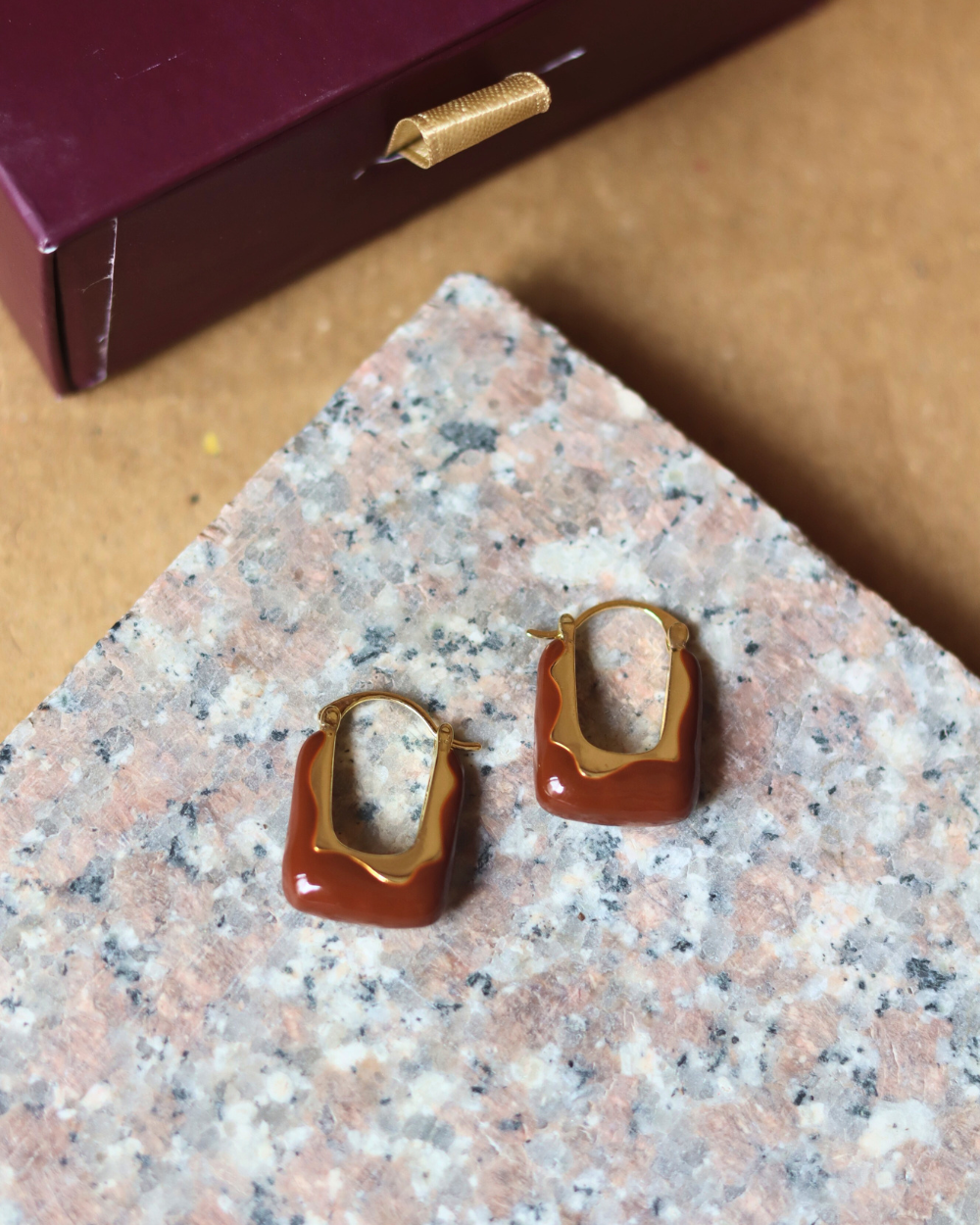 Choco Caramel Hoops