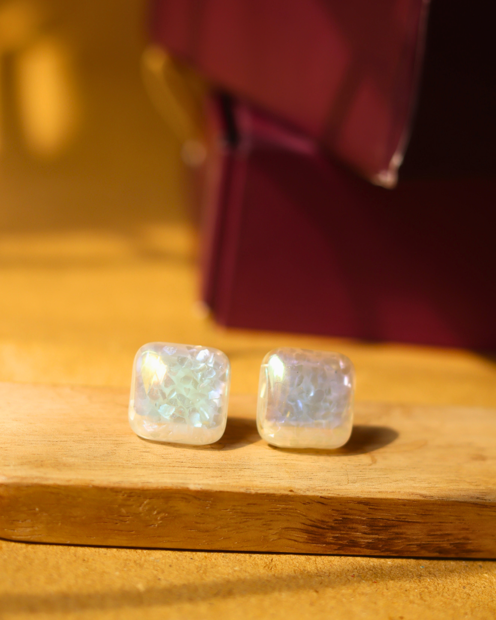 Cubic Sheen Earrings