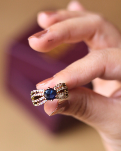 Azure Band Ring