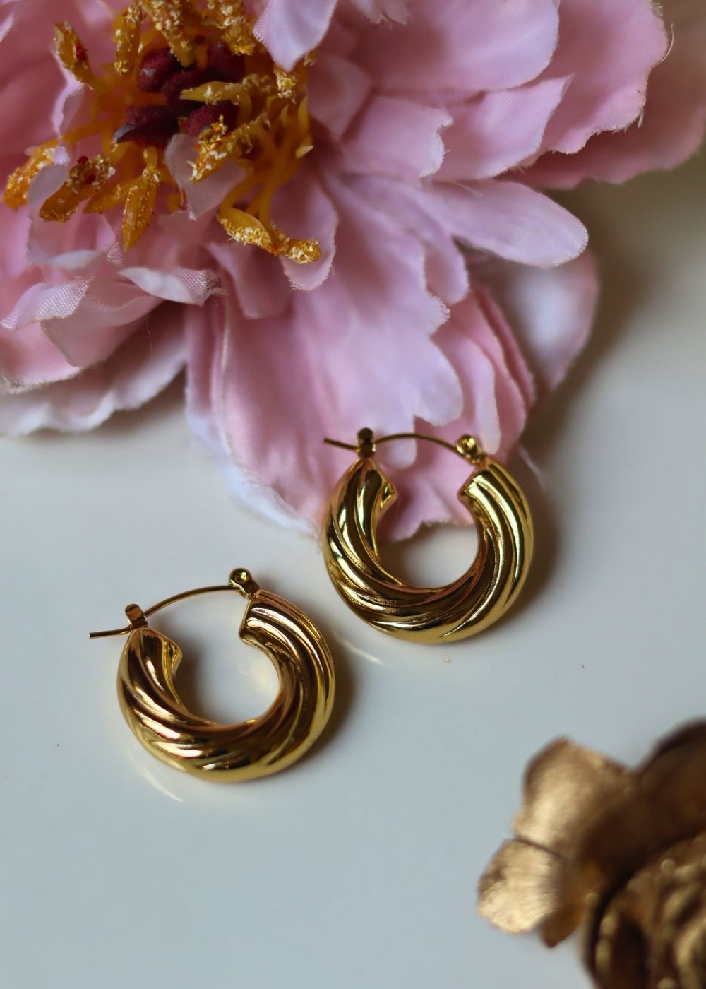 Hypoallergic Aurelia Hoops