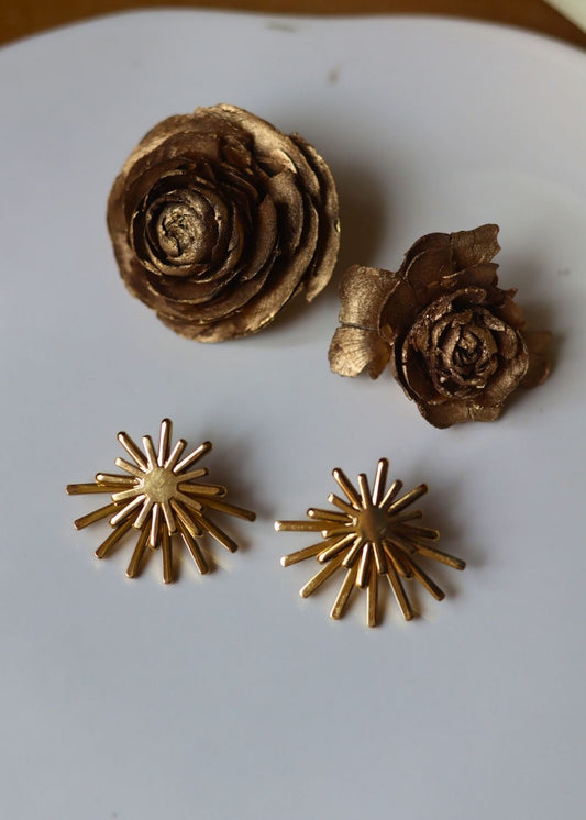 Hypoallergic Two Way Spark Earrings