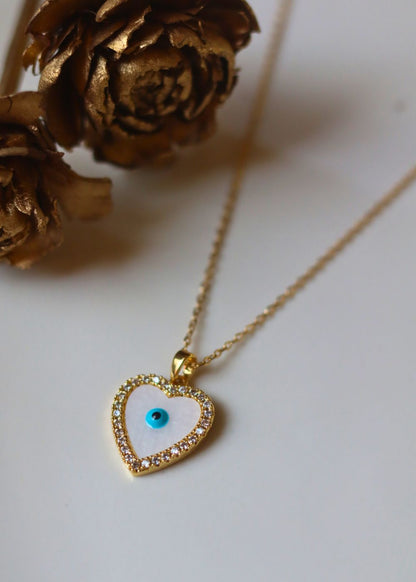 Anti tarnish Nazar na lage necklace