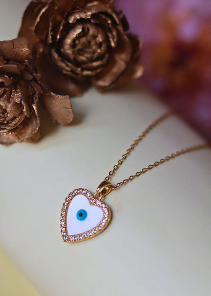 Waterproof Nazar na lage necklace