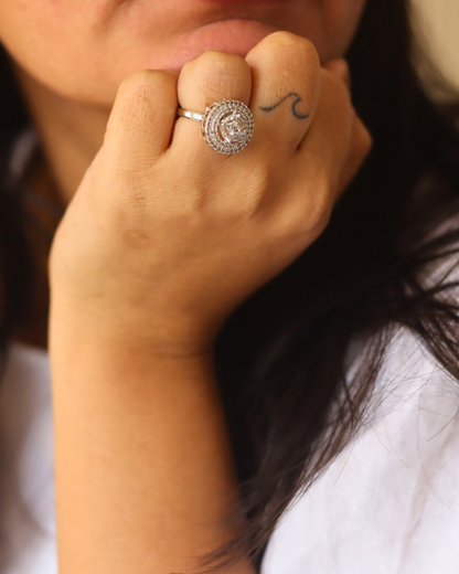 Timeless Halo Ring