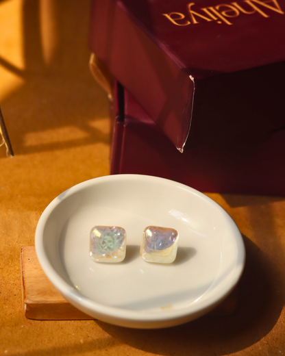 Cubic Sheen Earrings