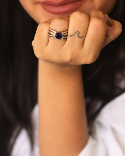 Azure Band Ring