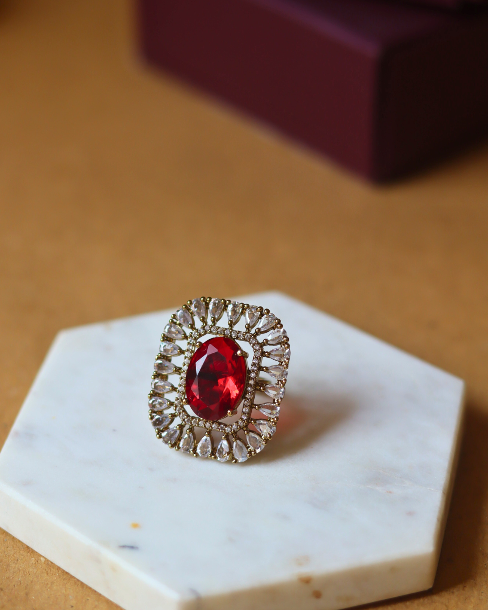Ruby Aurora Ring