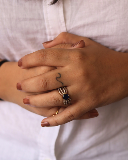 Azure Band Ring