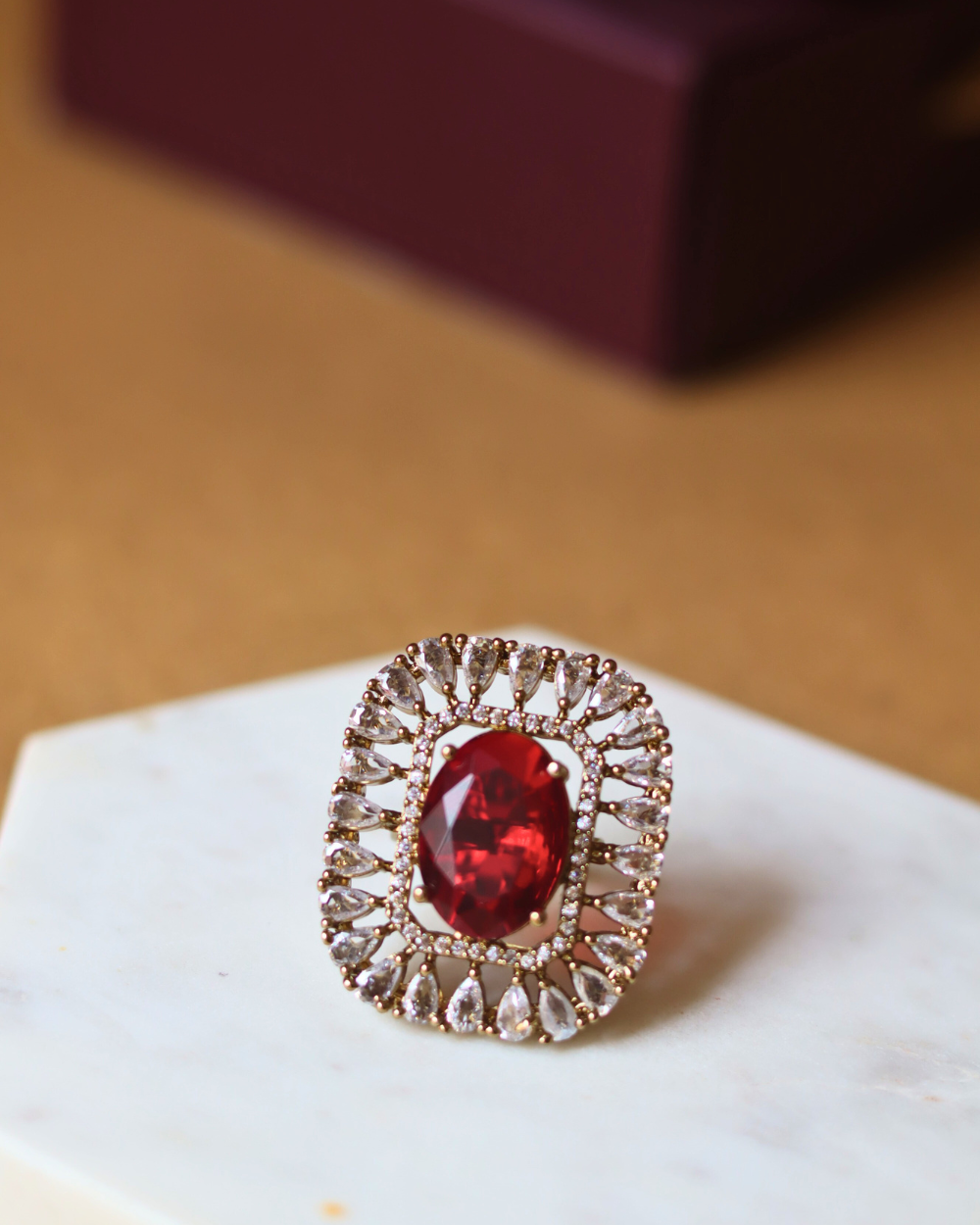 Ruby Aurora Ring