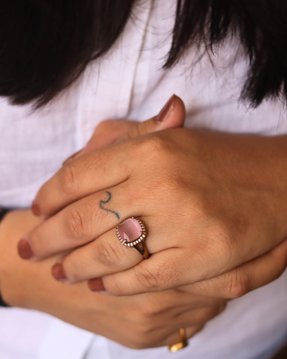 Pink Dusk Ring