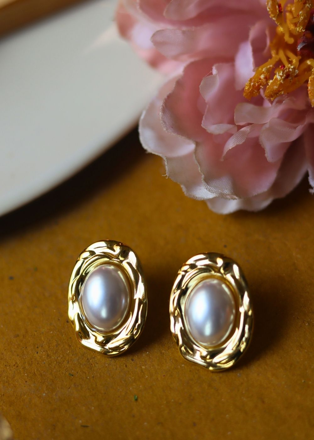Statement Pearl Earring handmade with premium quality material