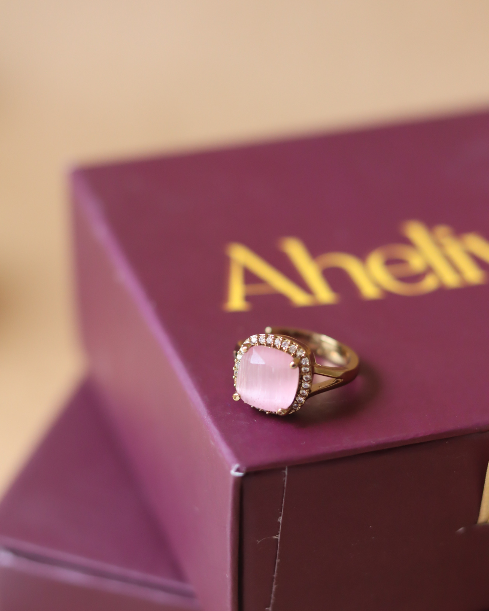Pink Dusk Ring