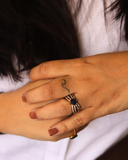 Azure Band Ring