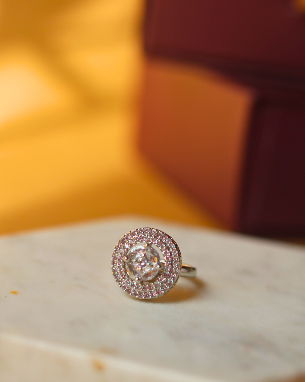 Timeless Halo Ring
