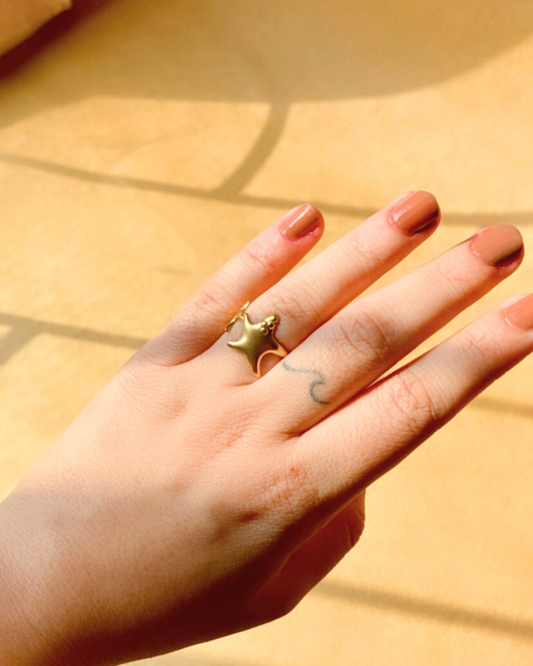 Star Adjustable Ring