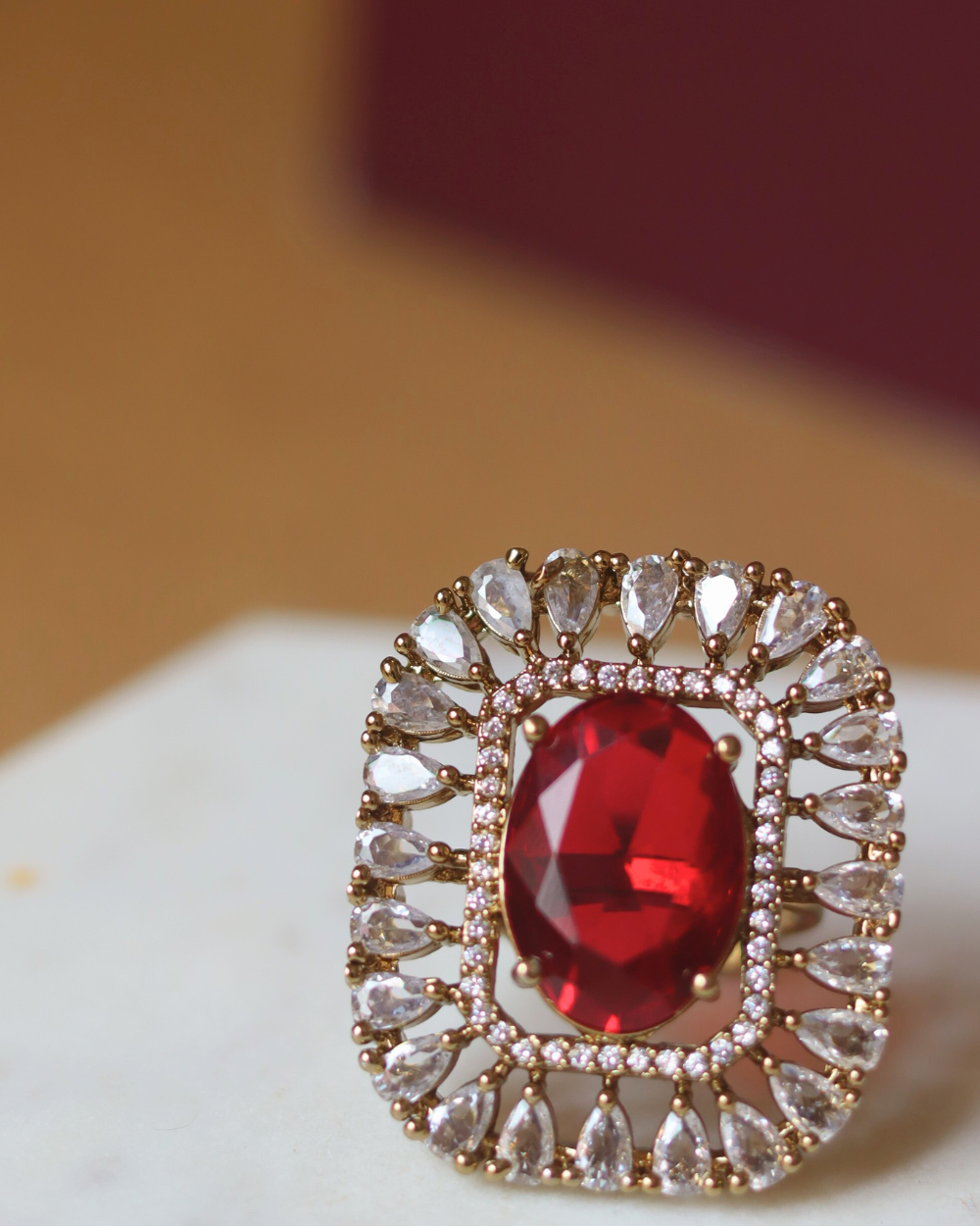 Ruby Aurora Ring