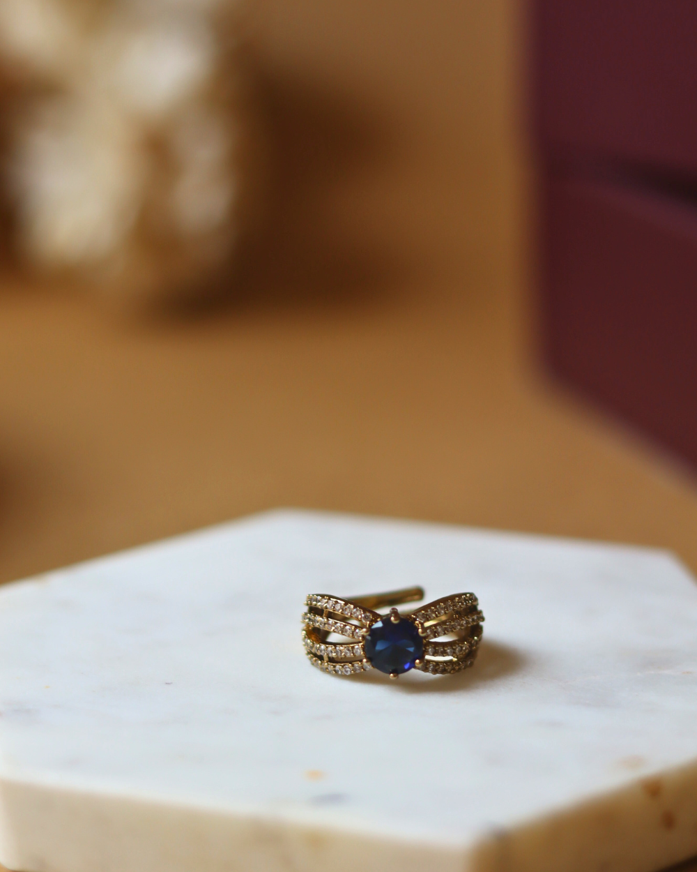 Azure Band Ring